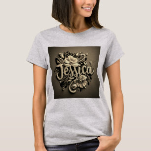 jessica name tshirt