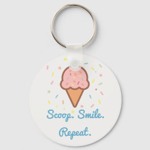 Jessica’s Ice Cream Sprinkle Keychain – Cute & Per
