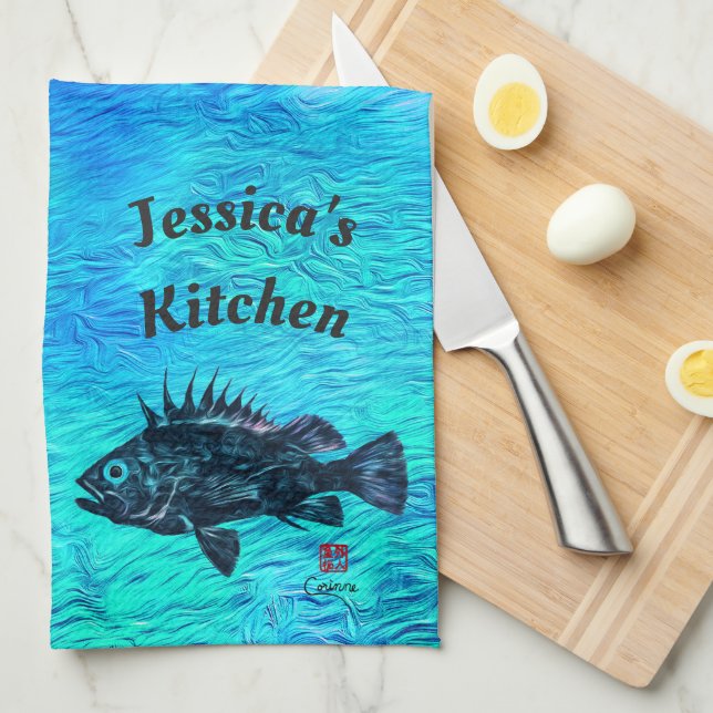 Jessica's Kitchen - Kitchen Towel (Quarter Fold)