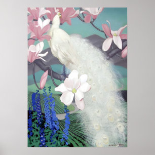 Jessie Arms Botke - Peacock Poster