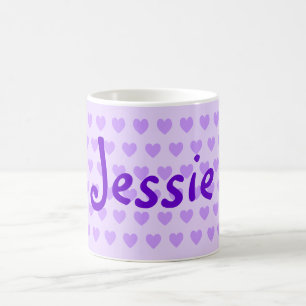 Jessie in Purple Coffee Mug