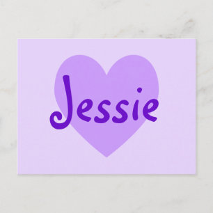 Jessie in Purple Postcard