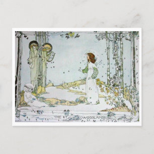 Jessie M. King - The Woodland Postcard