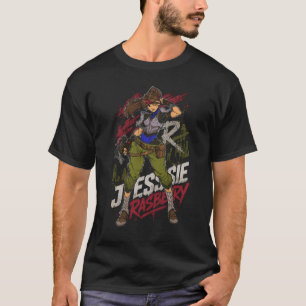 JESSIE SPARK RASBERRY FINAL RPG FANTASY VII 7 FF7  T-Shirt