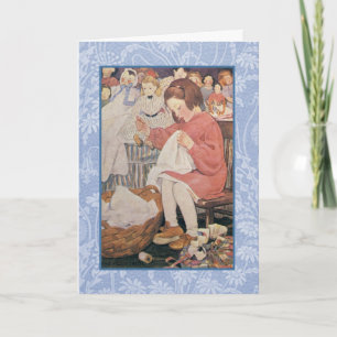 Jessie Wilcox Smith artwork. Card