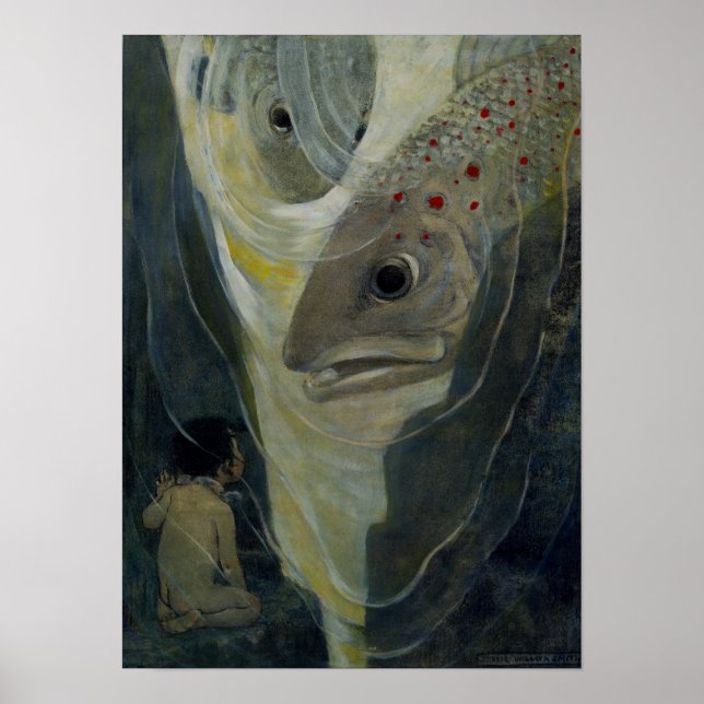 Jessie Wilcox Smith Water Babies Poster (Front)