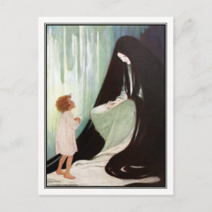 Jessie Willcox Smith - Diamond and the North Wind Postcard