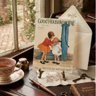 Jessie Willcox Smith Good Housekeeping July 1927 Postcard