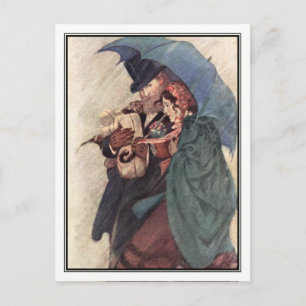 Jessie Willcox Smith - Jo and Professor Bhaer Postcard