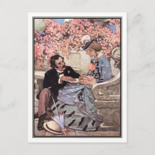 Jessie Willcox Smith - Laurie and Amy Postcard