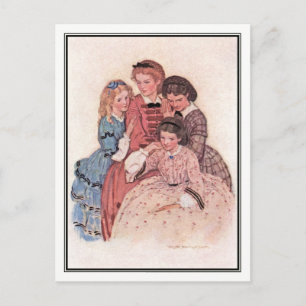 Jessie Willcox Smith - Meg, Jo, Beth and Amy Postcard