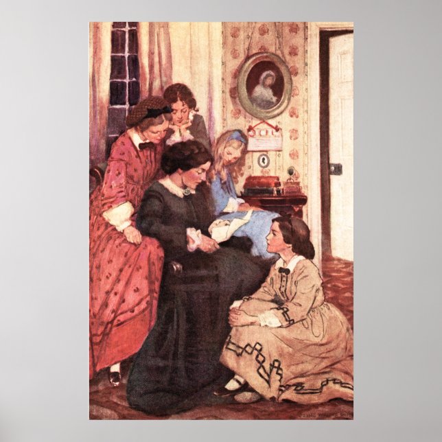 Jessie Willcox Smith - The Letter Poster (Front)