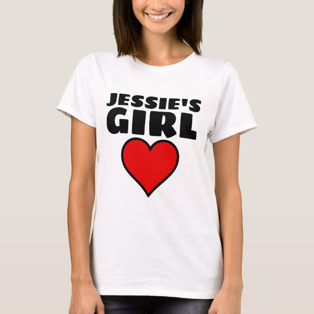 JESSIE'S GIRL VINTAGE 1980'S T-SHIRTS (Front)