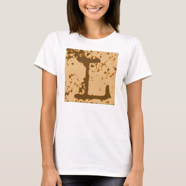 Jessie's Letter "L" Monogram T-shirt (Front)