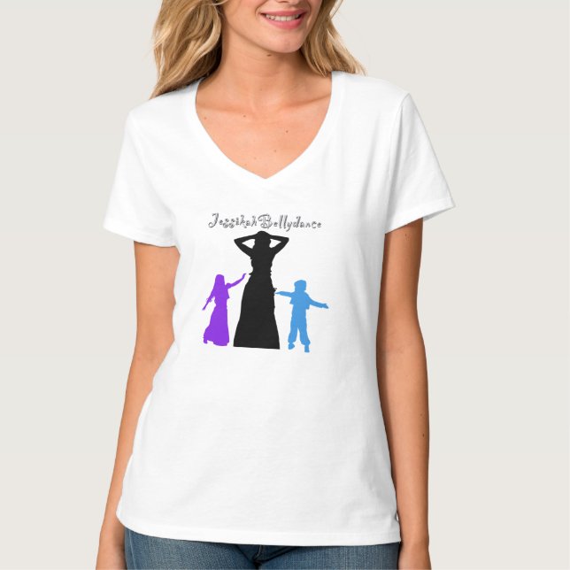 Jessikah & children bellydance shirt (Front)