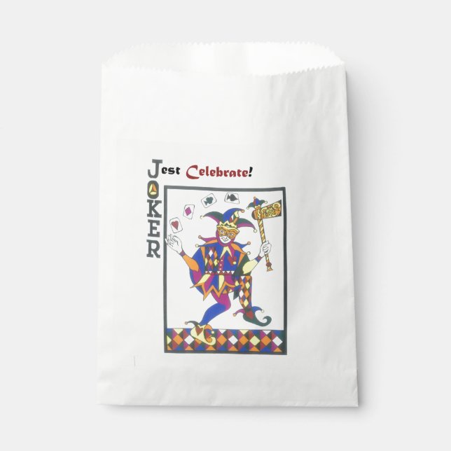 Jest Celebrate Favour Bag (Front)