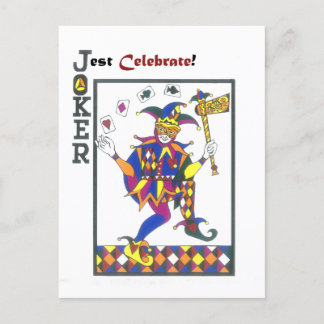 Jest Celebrate Postcard