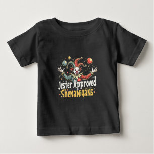 Jester Approved Shenanigans Circus Clown  Baby T-Shirt