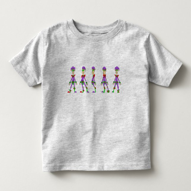 Jester bells2 toddler T-Shirt (Front)