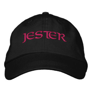 Jester Embroidered Hat