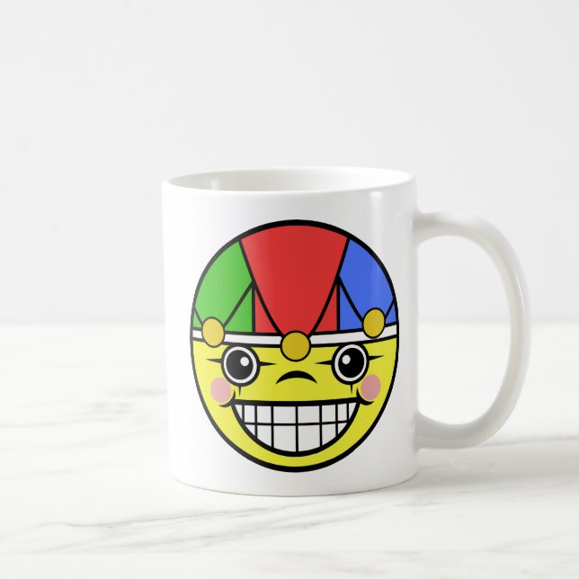 Jester Face Coffee Mug (Right)