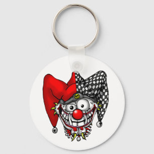 Jester Face Keychain