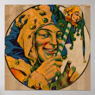 jester from the 1920s poster