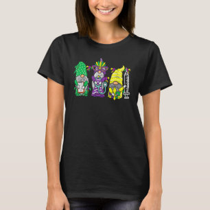 Jester Gnomes Nurse Mardi Gras Women RN ICU NICU E T-Shirt