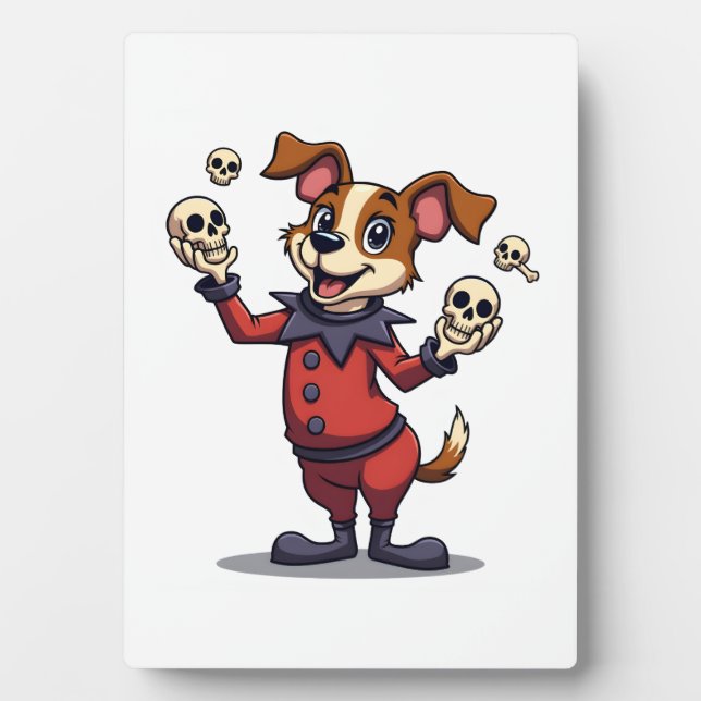 Jester Jack Russell Plaque (Front)