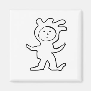 Jester Jammies by Cussdum Designs Magnet