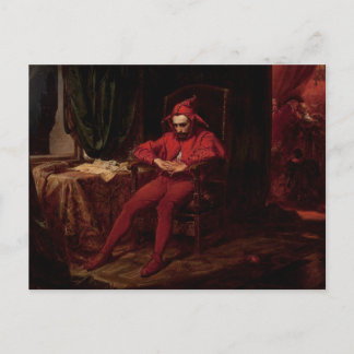 Jester Jan Matejko Art Postcard