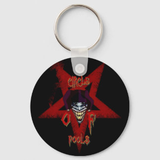 Jester Pentagram keychain
