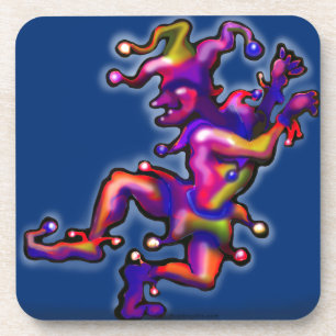 Jester Saphire Blue Coaster