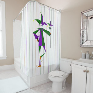 Jester Shower Curtain