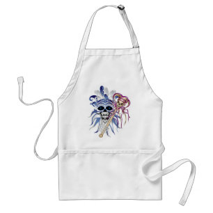 Jester Skull Standard Apron