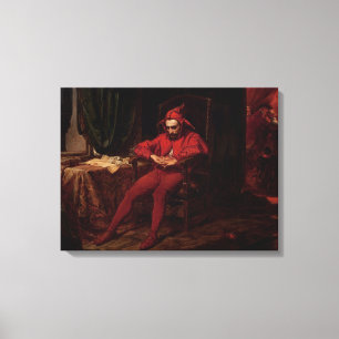 Jester Stanczyk Jan Matejko Art Canvas Print