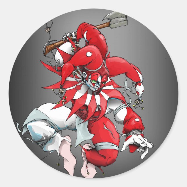jester sticker (Front)