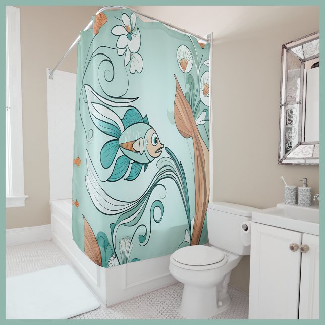 Jestful Nebulous Shower Curtain (Jestful Nebulous Shower Curtain
)