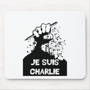 Jesuis Charlie (Zombie Edition) Mouse Mat