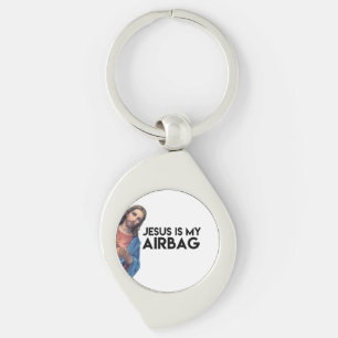 Jesuis is my Airbag Key Ring