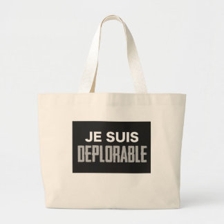 JeSuisDeplorable Large Tote Bag
