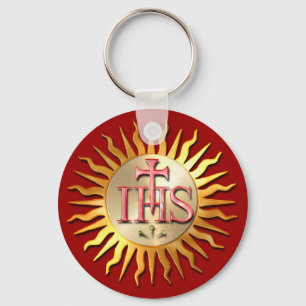 Jesuit Seal Key Ring