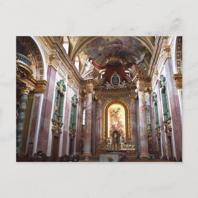 Jesuitenkirche, Wien Postcard (Front)