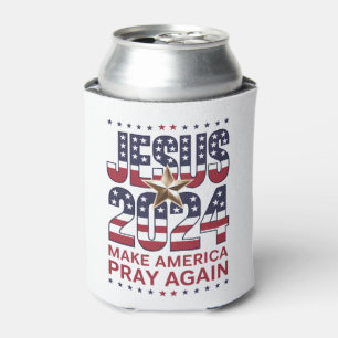 Jesus 2024 Make America Pray Again Can Cooler