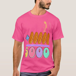 Jesus 2 Fishes 5 Breads 5000 Chosen Against The T-Shirt