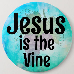 Jesus 6 Cm Round Badge