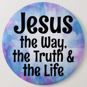 Jesus 6 Cm Round Badge