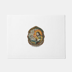 Jesus Accidental 100 Colour Copies Printer Mistake Doormat