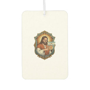Jesus Accidental Video Call Dial Social Media Pani Car Air Freshener