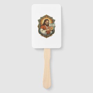 Jesus Accidental Video Call Dial Social Media Pani Hand Fan